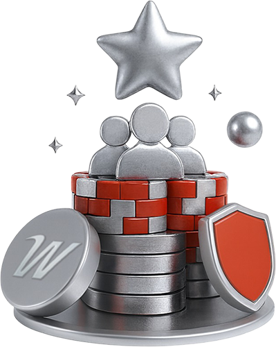 Golden star representing mission-driven innovation and excellence